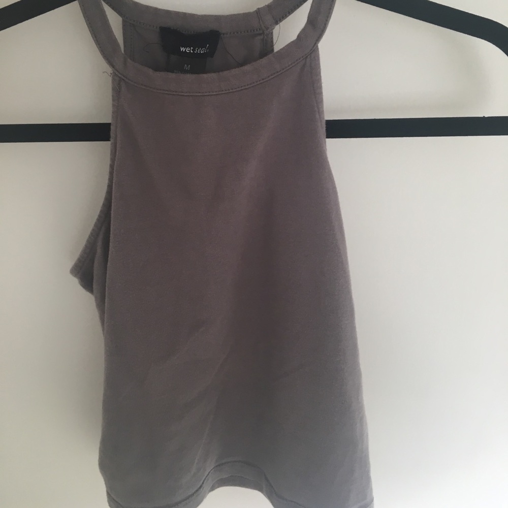 Halter neck tank top